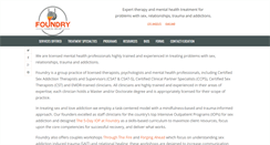 Desktop Screenshot of foundryclinicalgroup.com